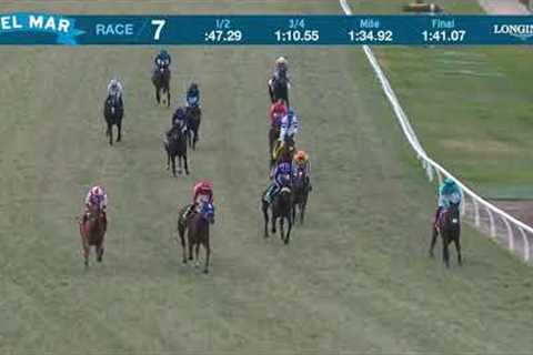 Mi Hermano Ramon wins the Seabiscuit Handicap G.II race 7 at Del Mar 11/30/24