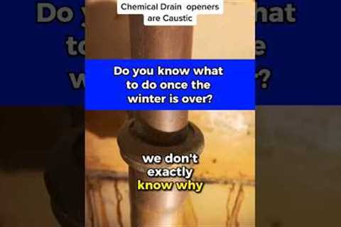 What to do with your Plumbing System once the winter is over ✅