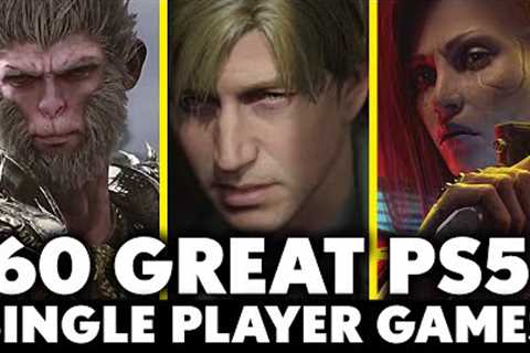 60 Best Single Player Games On PS5 You Need To Experience [2024 Edition]