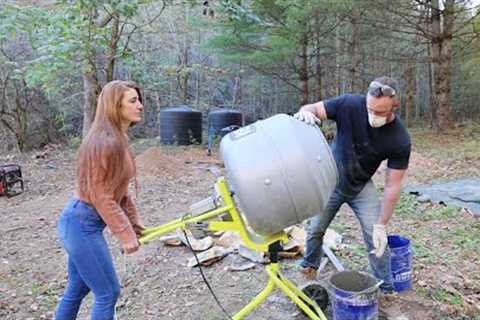 CABIN BUILD | Building The Foundation