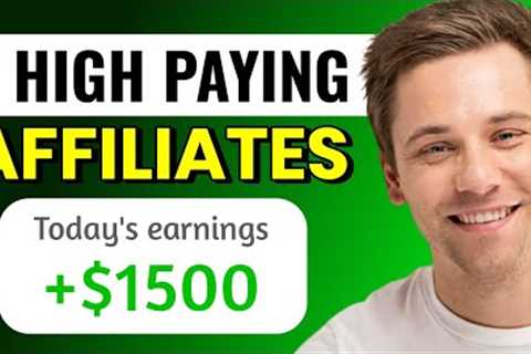 High Ticket Affiliate Marketing Program to Earn $1,500 per Referral (2025)