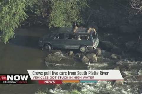 Five cars pulled from Platte River