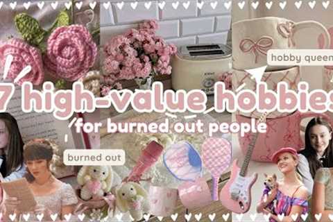 why you NEED these hobbies in 2024✧･ﾟ:*⋆୨୧˚ rediscovering hobbies as a burned out student