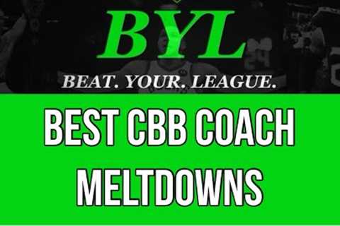 Best NCAAB Meltdowns from Coaches 🏀 (in honor of Tom Izzo’s Board Snapping)