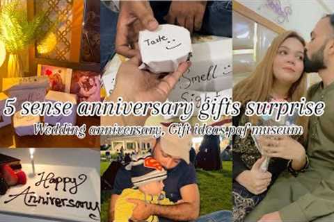 2nd Wedding anniversary surprise |5 sense gift idea,PAF museum, surprise gift