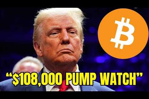 Bitcoin $108,000 LIVE Pump Watch!