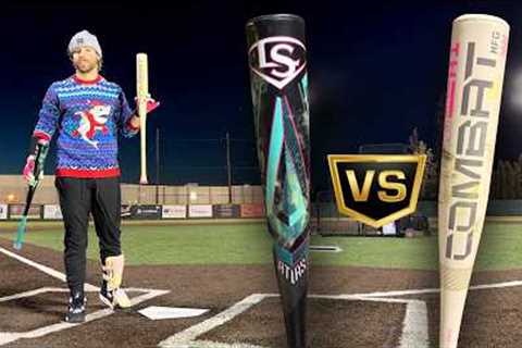 ATLAS vs. COMBAT | Best BBCOR Bat of 2025 (exit velo PR)