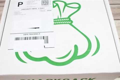 SnackSack October 2016 Unboxing + Coupon @getsnacksack