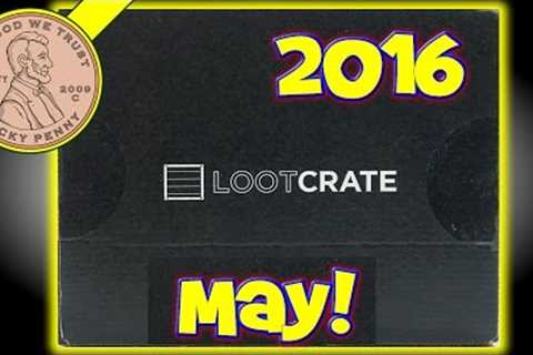 LootCrate May 2016 Power Subscription Box Opening Giveaway!
