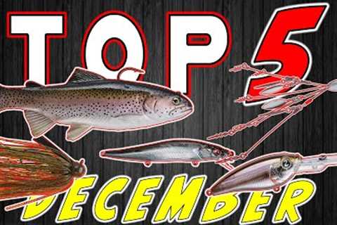 Top 5 Baits For December Bass Fishing!
