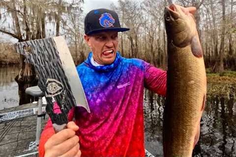 Can We Make MUDFISH Taste Good?? Bowfin Catch and Cook!