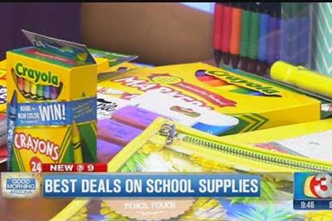 Best deals on back to school supplies
