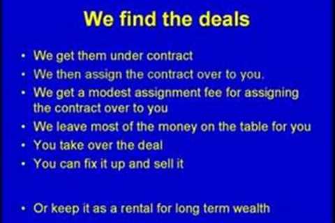 Raleigh Investment deals Wholesale real estate properties NC