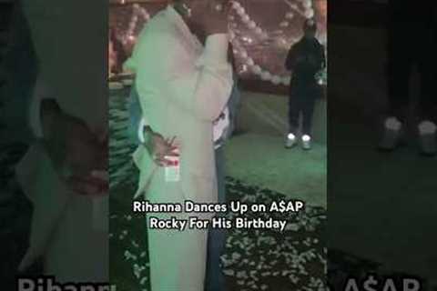 #Rihanna let loose to celebrate #ASAPRocky's birthday -- and the two look ADORABLE 🥰