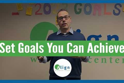 Creating Attainable Health Goals