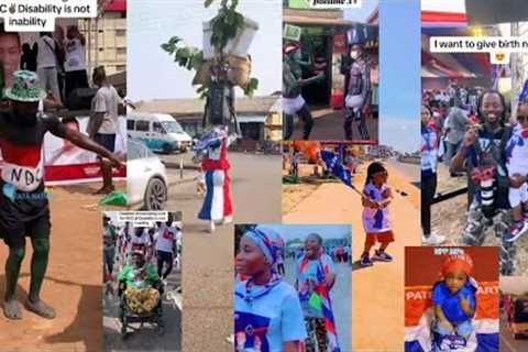 Ghana election trending video on social media trending