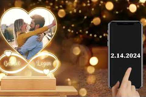 Personalized Anniversary Women Men Couples Gifts Custom Photo