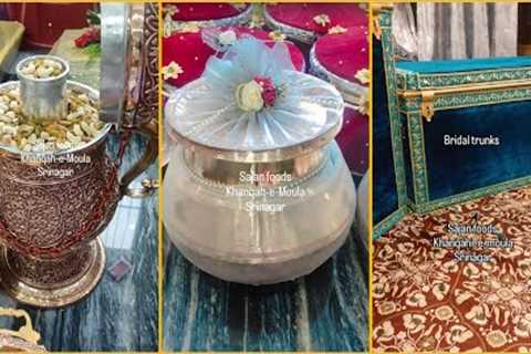 Bridal Wedding Gift wrapping Design 😍 || Bridal samovar With Dryfruits 🍁