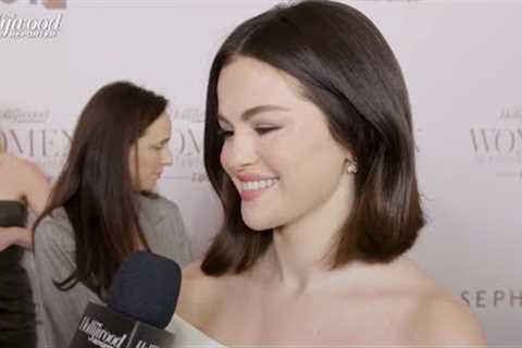 Selena Gomez Shouts Out 'Wicked' &amp; Friendship With Saoirse Ronan | Women in Entertainment 2024