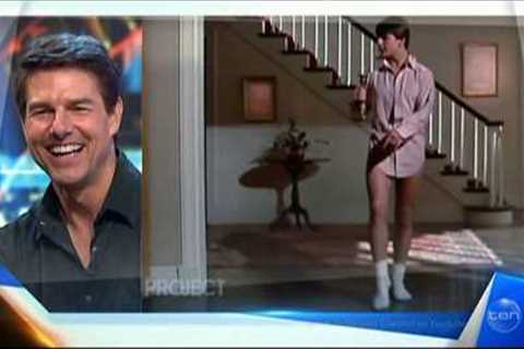 Tom Cruise LIVE explains the Risky Business Dancing scene!