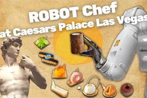 Robot Chef at Caesars Palace Hotel Las Vegas - Dominique Ansel has the best desserts!