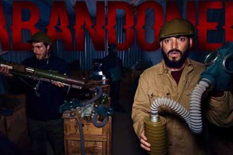 EXPLORING ABANDONED NUCLEAR WAR BUNKER (Rocket Launcher Found)