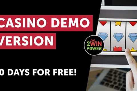 Casino Demo Version from 2WinPower | 10 DAYS FOR FREE