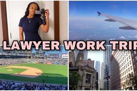 A Day in The Life of a Lawyer | Work Trip to Chicago!