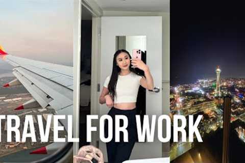 first business trip as a big 4 advisory consultant | ✈ seattle travel work vlog