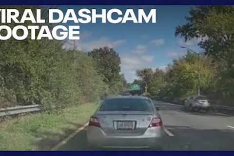Viral dashcam video shows insurance scam on Belt Parkway
