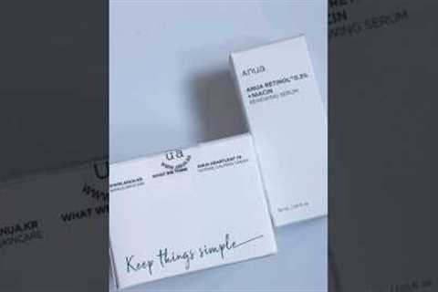 Unboxing ANUA Gentle Retinol Duo ✨🧖‍♀️ #shopwithyoutube #anua #koreanskincare #holidaywithyoutube