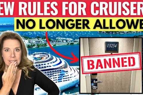 9 NEW Things that HAD to Be BANNED on Cruises