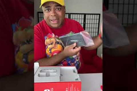 Nintendo Switch OLED Unboxing #shorts