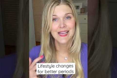 Lifestyle Changes and Tips To Manage Your Period - Top Period Hacks #shorts