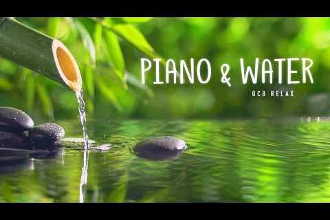 Relaxing Piano Music &amp; Water Sounds 24/7 - Ideal for Stress Relief and Healing