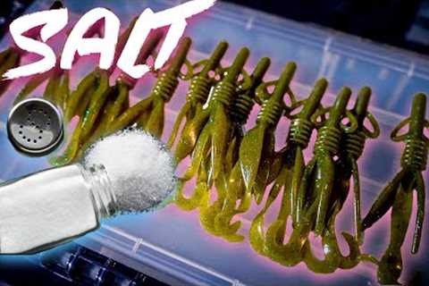 The Secret Behind Salt in Soft Plastic Baits -  Making Soft Plastic Baits