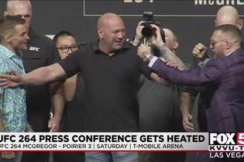 UFC 264 hype surrounded McGregor and Poirier