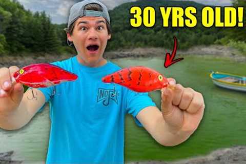 I Tested 30 Year-Old Fishing Lures!