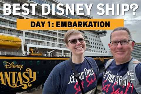 Is the Disney Fantasy the Best Ship? Our 1st Time Boarding this DCL Ship!