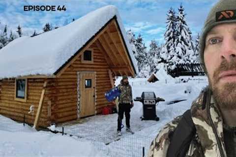 Log Cabin Build on Off-Grid Homestead |EP44| Sawmill Barn, Sauna, Cabin Addition with @cabinspeak