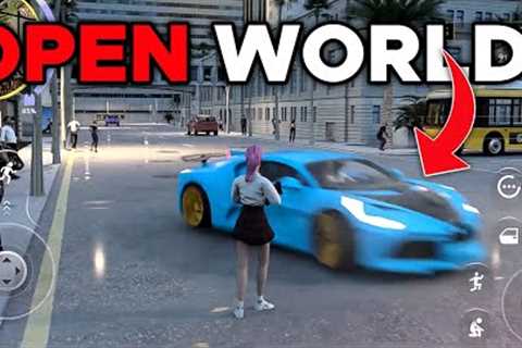 TOP 6 Best Open World ROLE PLAY Games like GTA 5 Online for Android &amp; iOS! • High Graphics Games