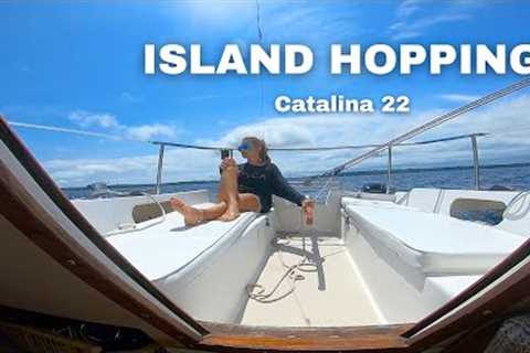 Island Hopping Sailing a Catalina 22... Day Dreams (Ep. 5)