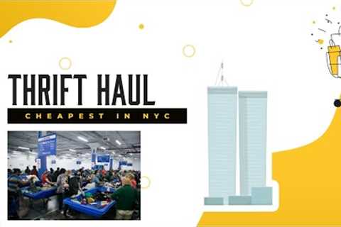 Cheapest Thrift Store in NYC| Haul