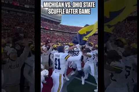 A little something for OSU fans!!! #football #trending #viralvideo #fight #michiganfootball #sports￼