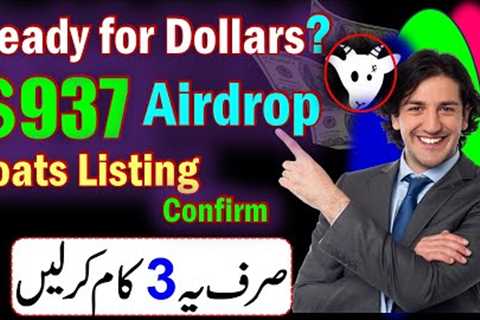 Get $937 USDT from Goat Coin listing || Make Money online Without out Investment from home