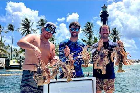 Catching a BOAT LOAD of Lobsters | LOBSTER PIZZA Catch and Cook | Mini Season 2024