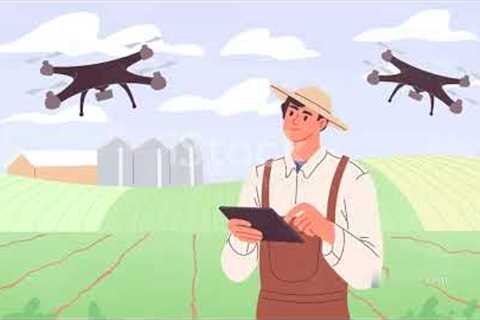 Sky High Farming Drone Technology in Agriculture #smartfarming #droneagriculture #agriculture