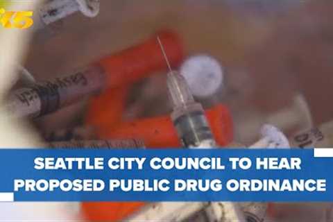 Proposed public drug use ordinance to go before full Seattle City Council