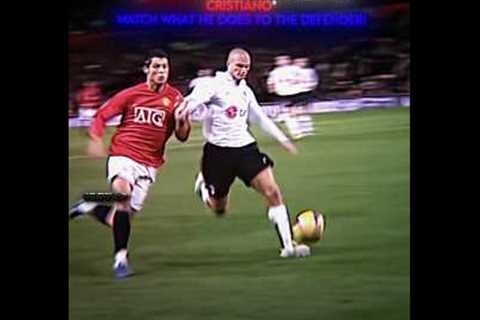 Defender tried chasing Ronaldo 💀 #cristiano #ronaldo #football #shorts #edit #fyp #manutd #cr7