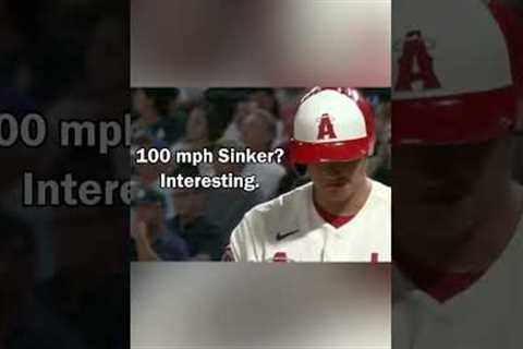 Shohei developing his 100 mph Sinker. It's that easy for him. What pitch will he borrow next year?
